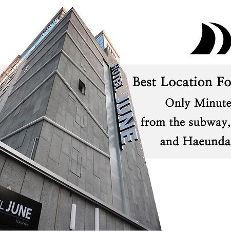 Hotel June Haeundae Busan Exterior photo